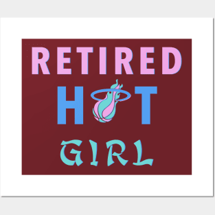 Retired Hot Girl Posters and Art